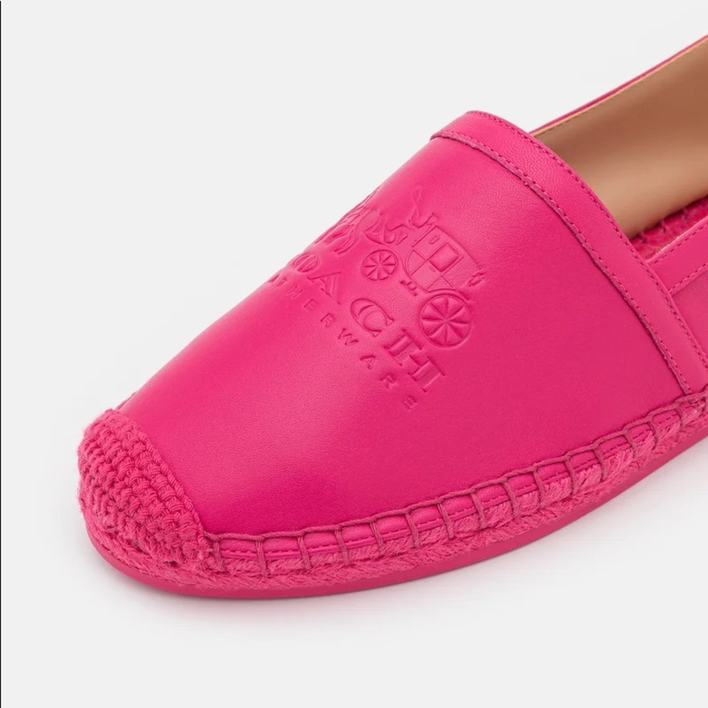 Coach Charlie Espadrille in Bold Pink - Picture 4 of 9